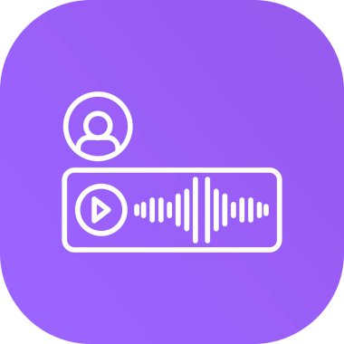 Ses hoparlörü vektör illüstrasyonu