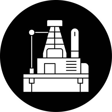 Modern bir simgenin vektör illüstrasyonu