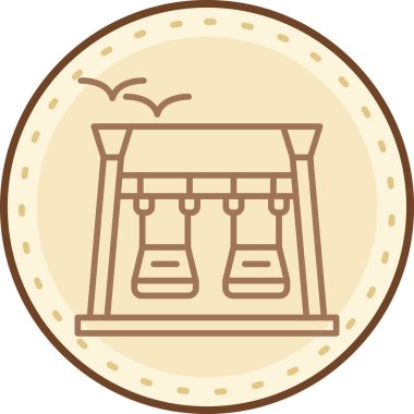 Modern b 'nin vektör illüstrasyonu eksik simgesi