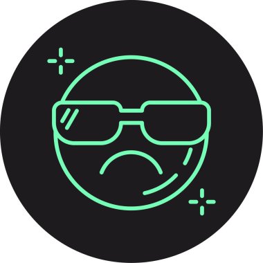 Sakallı bir adamın vektör çizimi