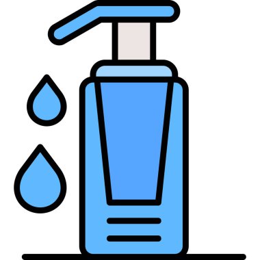 duş jeli şişe simgesi