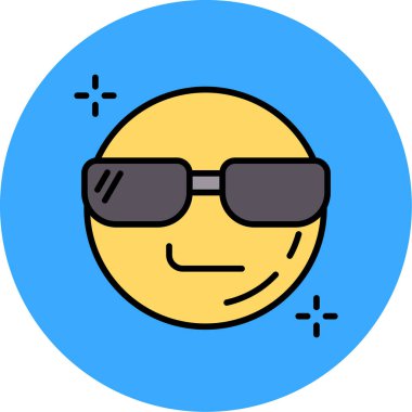 Güneş. Web simgesi basit illüstrasyon