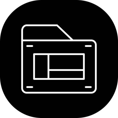 dizin simgesi vektör illüstrasyonu