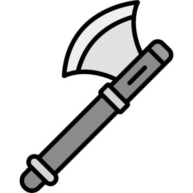 Balta. Web simgesi basit illüstrasyon