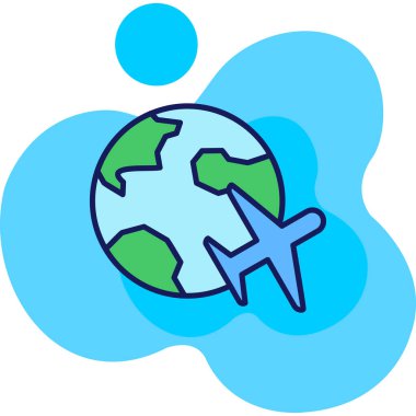 toprak simgesi vektör illüstrasyonu