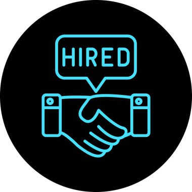 Bir görev simgesinin vektör illüstrasyonu