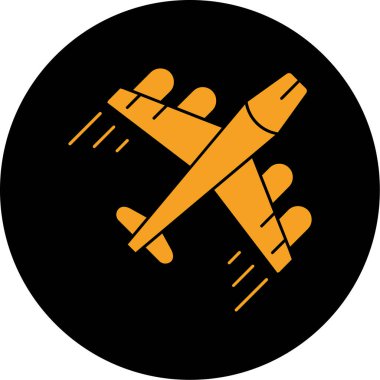 Projeniz için vektör düzlemi simgesi