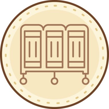 Para için. Web simgesi basit illüstrasyon