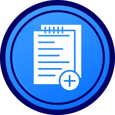 Kontrol listesi. Web simgesi basit illüstrasyon