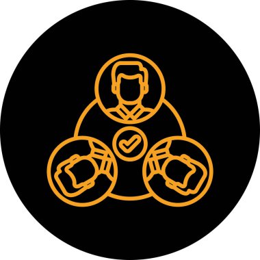 Maskeli bir adamın vektör çizimi