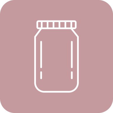 şişe simgesi vektör illüstrasyonu