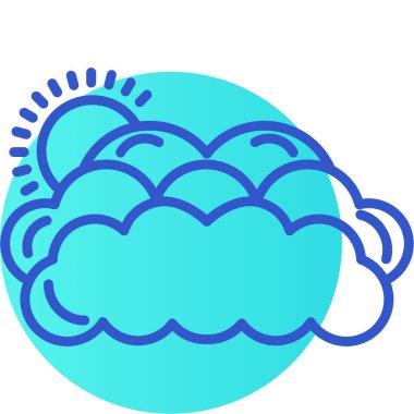 hava simgesi vektör illüstrasyonu