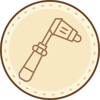 Modern b 'nin vektör illüstrasyonu eksik simgesi