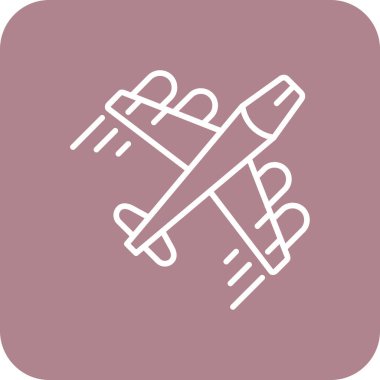 Vektör uçak simge tasarlamak