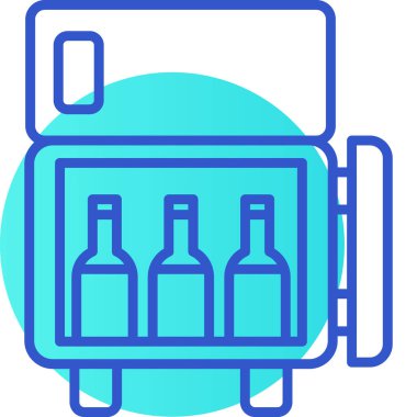 bira ikonu vektör illüstrasyonu