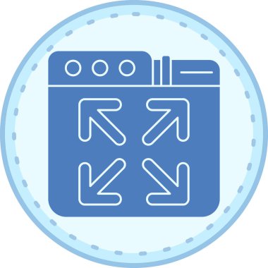 Modern b 'nin vektör illüstrasyonu eksik simgesi