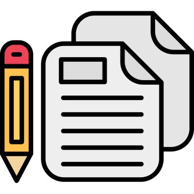 Kitap. Web simgesi basit illüstrasyon