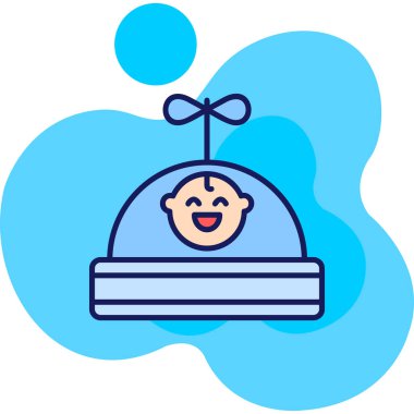 Bebek partisi. Basit resimleme