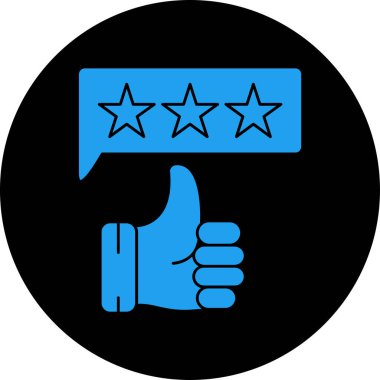 Geri besleme simgesi vektör illüstrasyonu