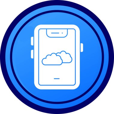 vektör cep telefonu ico