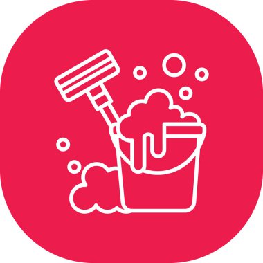 fırça simgesi, vektör illüstrasyonu