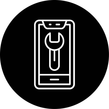 Vektör illüstrasyonu, simge ögesi arkaplanı