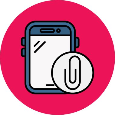 Akıllı telefon simgesi. modern vektör çizim biçimi