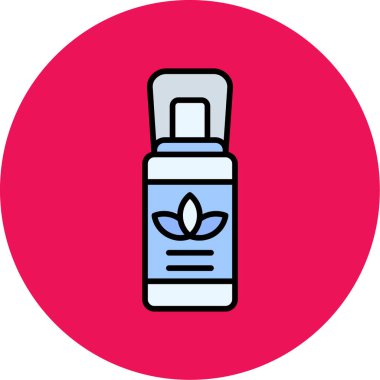 Doldurulmuş bitkisel temel yağ simgesi - özet biçimi