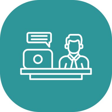 Arama servisi. Web simgesi