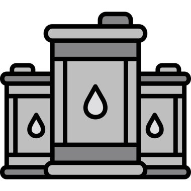 Su damlası ikonu. Beyaz arkaplanda izole edilmiş web tasarımı için vektör simgesinin özet biçimi