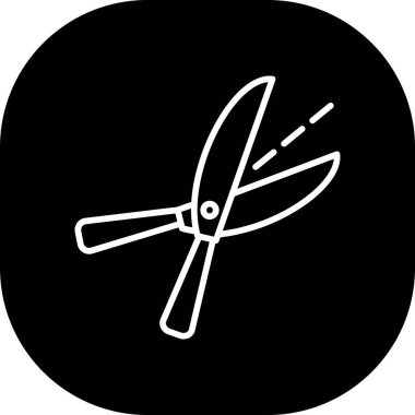 Modern bir simgenin vektör illüstrasyonu