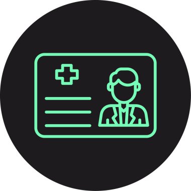 Tıbbi simgenin vektör illüstrasyonu