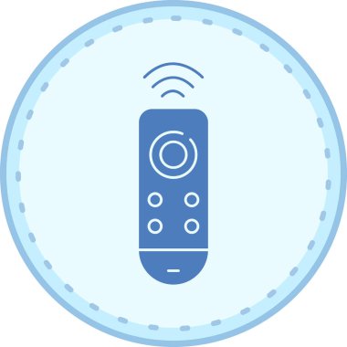 Uzak simge vektör illüstrasyonu