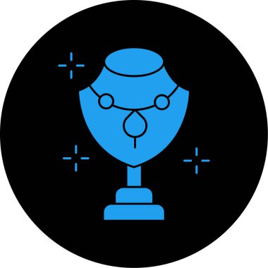 Ödül kupası. Basit illüstrasyon