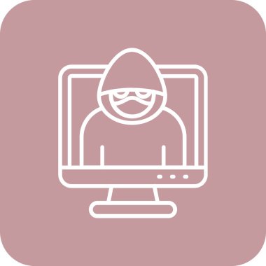 dizüstü bilgisayar web simgesi basit tasarım