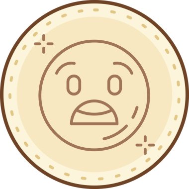 Bozuk para. Web simgesi basit illüstrasyon