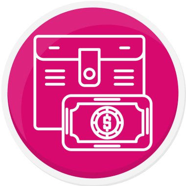 Banka kartı. Basit illüstrasyon