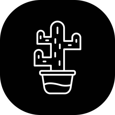 Cactus  icon, vector illustration simple design