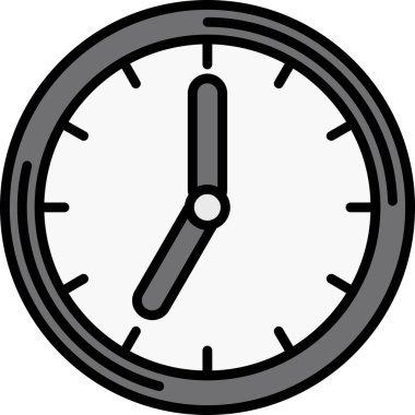 Alarm saat simgesi ana hat biçiminde