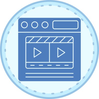 Modern mutfak fırınının vektör çizimi