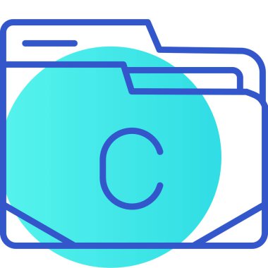 Dosya. Web simgesi basit illüstrasyon