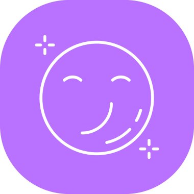 vektör emoji simgesi çizimi