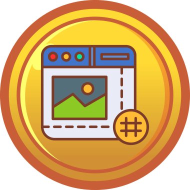 iş simgesi vektör illüstrasyonu