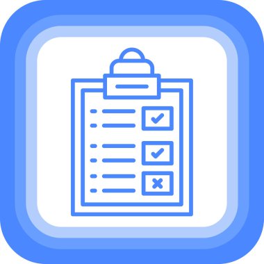 kontrol listesi simgesi doldurulmuş - taslak biçimi