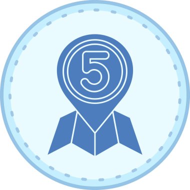 Rozet Simgesi Moda Biçiminde İzole Arkaplan