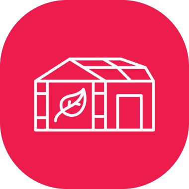 Bir evin vektör illüstrasyonu