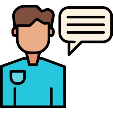 Hasta doktor simgesi - ana hatlarıyla