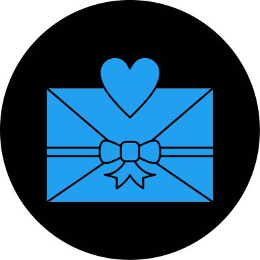 Bir hediye kutusunun vektör illüstrasyonu