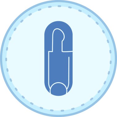 Tıbbi termometrenin vektör çizimi