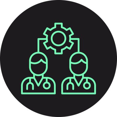 seo modern simgesinin vektör illüstrasyonu